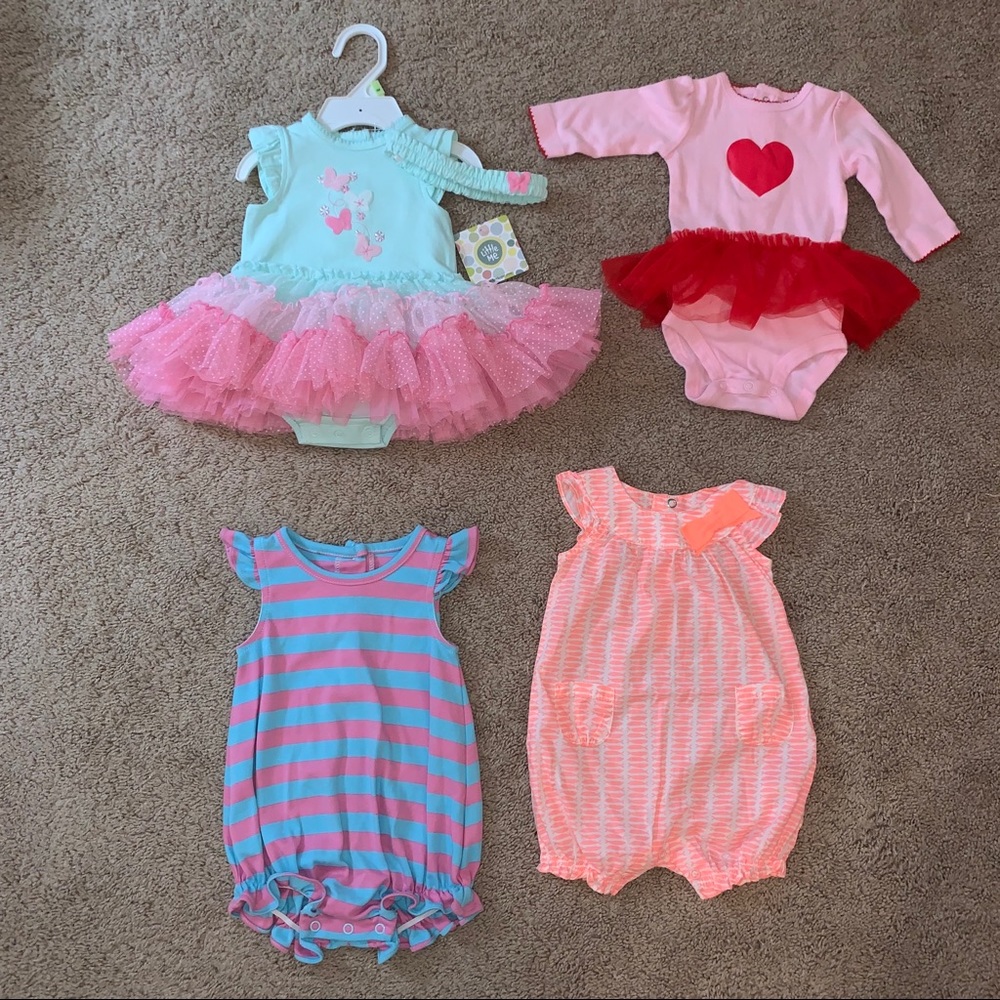 Baby Girl Size 3 month Outfits